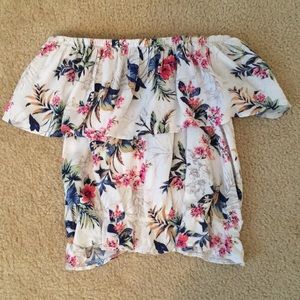 American Eagle Outfitters Off the Shoulder Top